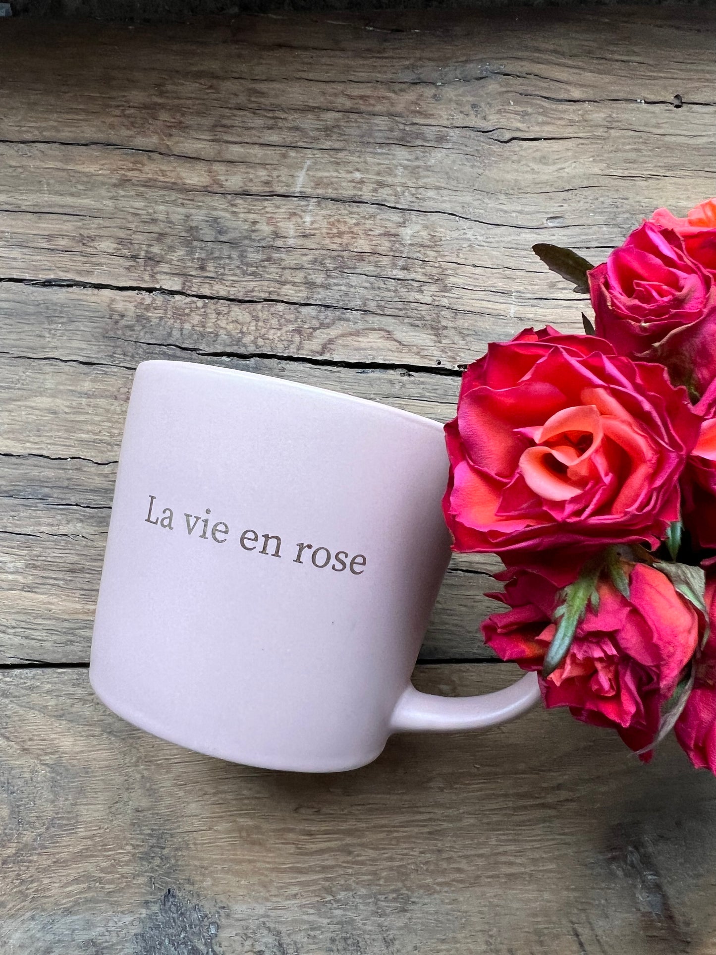 La vie en rose coffee cup 🌹☕️