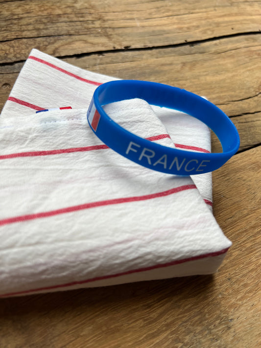 French 🇫🇷 Fan 🇫🇷 Wristband