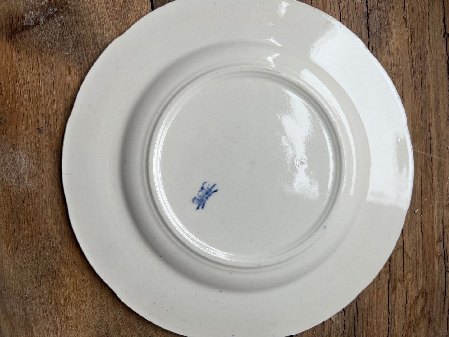 French blue serving plate 💙