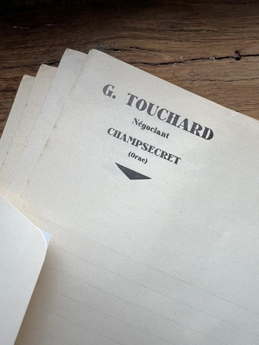 G. Touchard Negociant stationery 💌