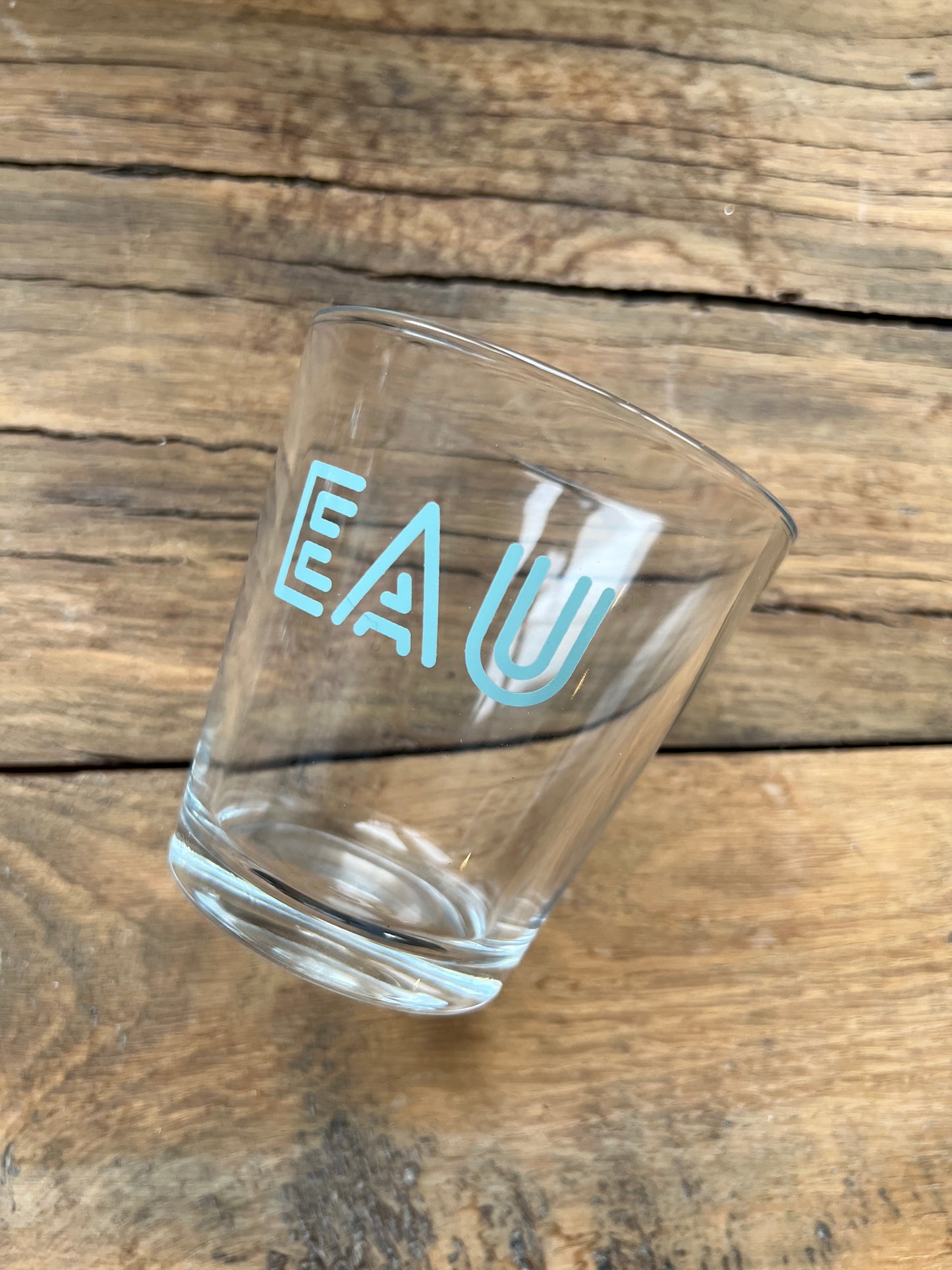 EAU water glasses 💙 🥂