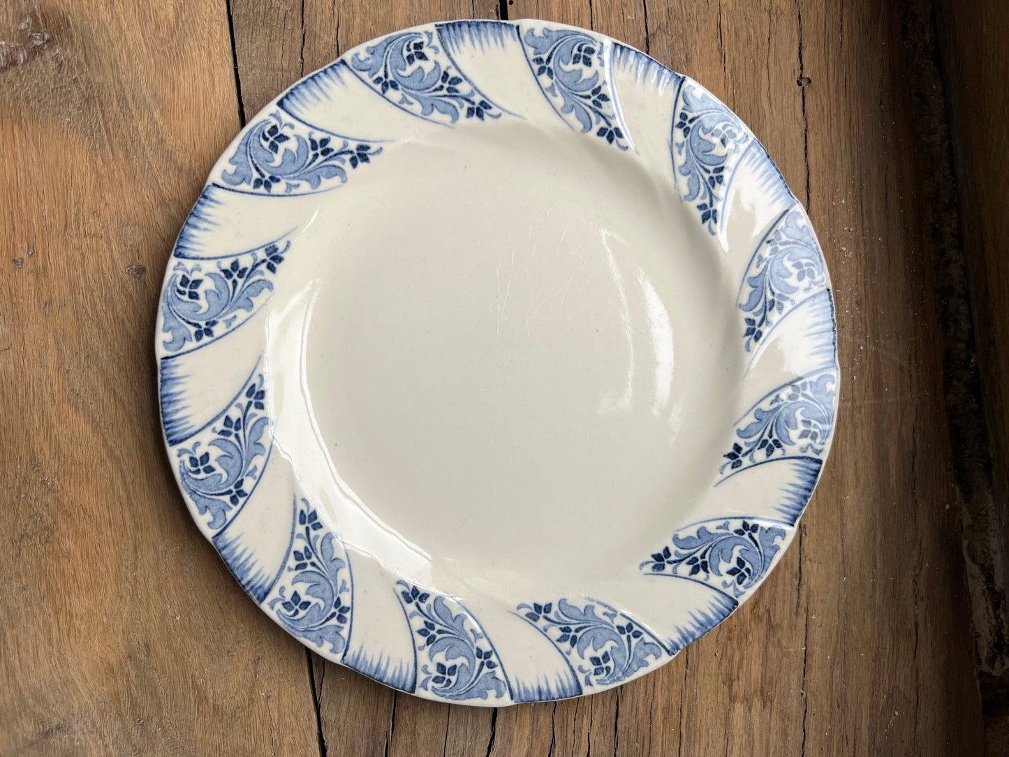 French blue serving plate 💙