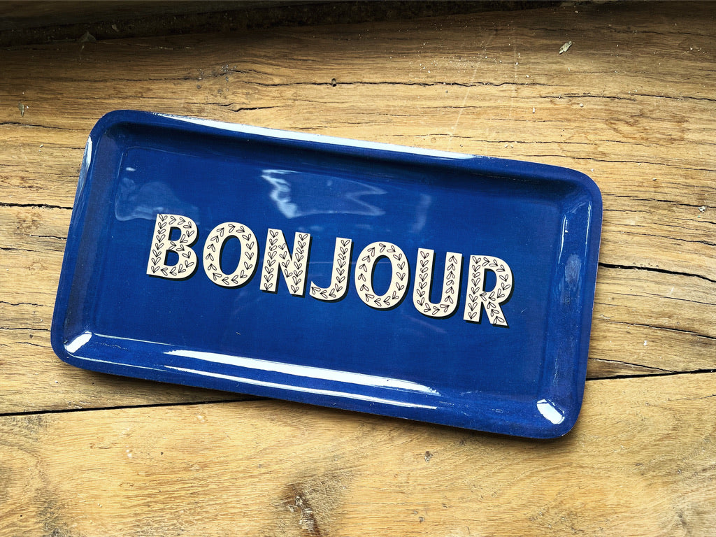 BONJOUR tray 💙