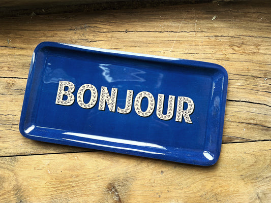 BONJOUR tray 💙