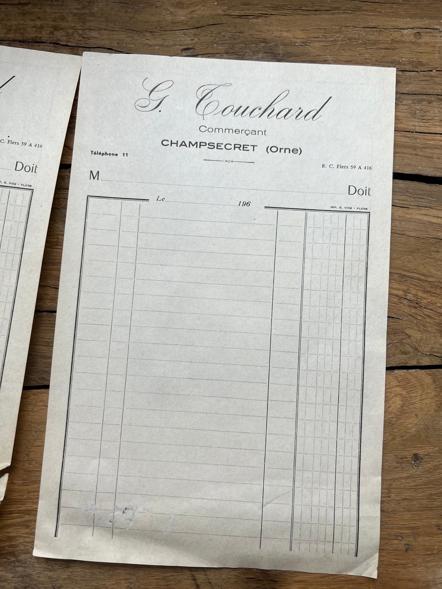 G. Touchard invoices 🧾