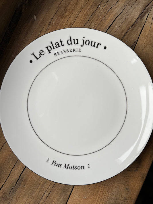 le plat du jour dinner plates 🍽