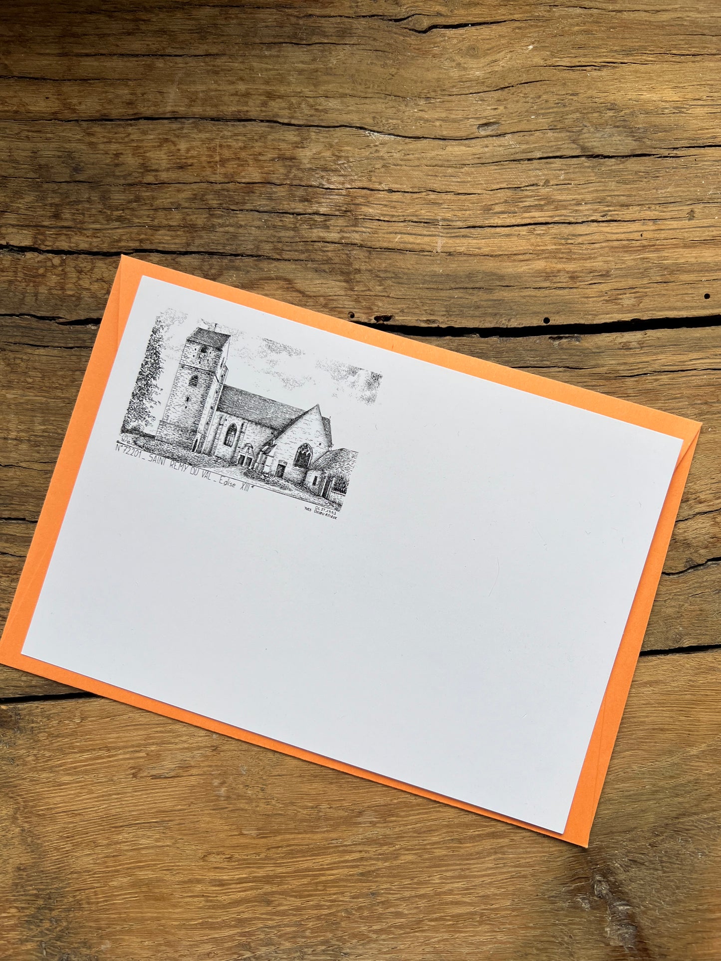 Saint Remy du Val notecards 🍊