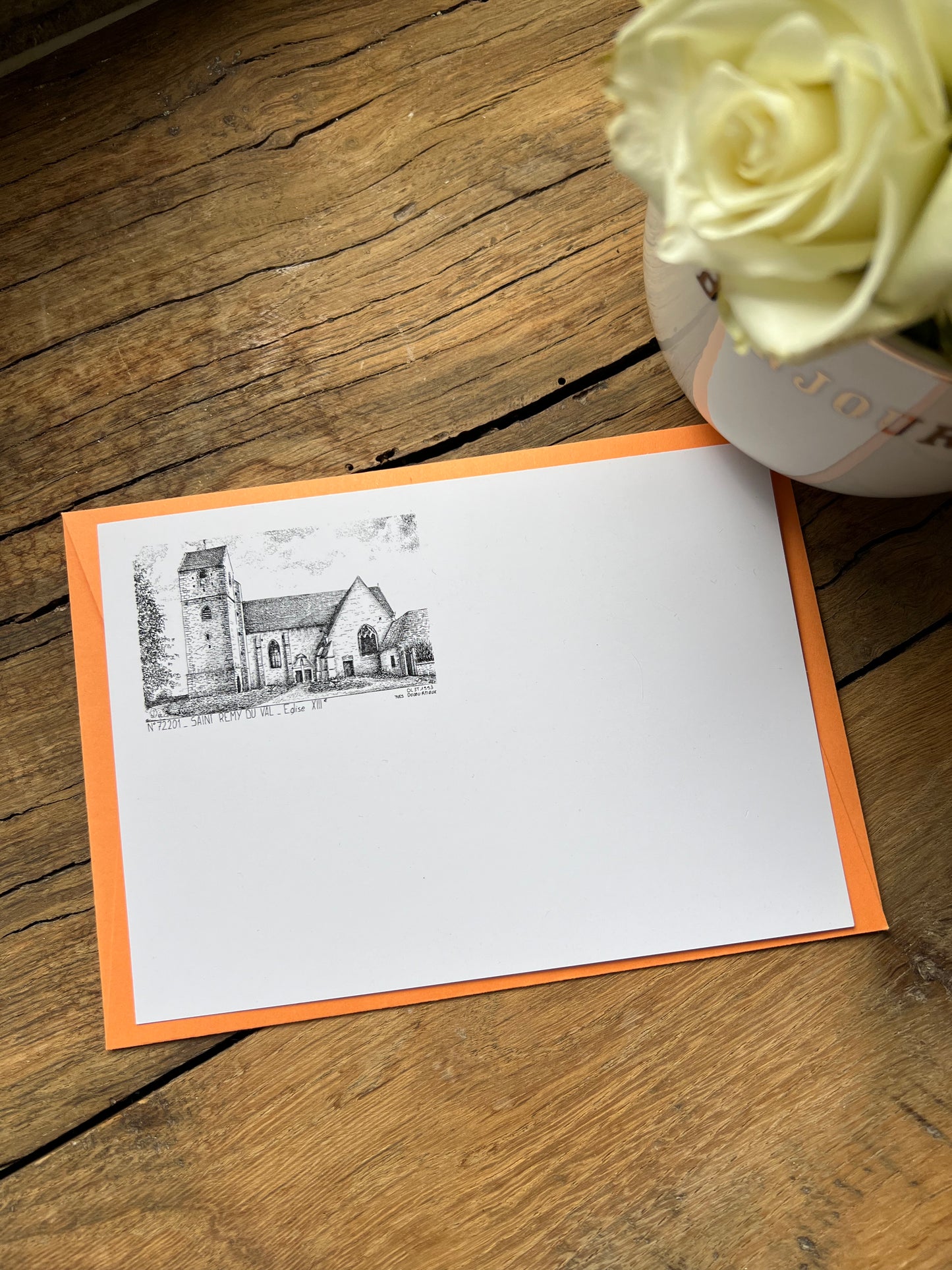 Saint Remy du Val notecards 🍊